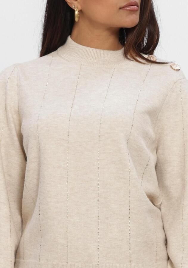 NUKUS Dames Truien & Vesten Molly Pullover Strass Beige - Foto 3