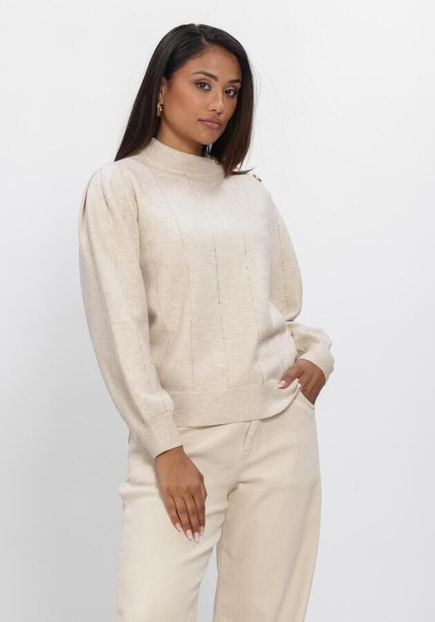 NUKUS Dames Truien & Vesten Molly Pullover Strass Beige