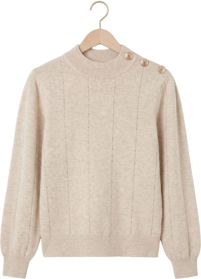 NUKUS Dames Truien & Vesten Molly Pullover Strass Beige - Foto 2