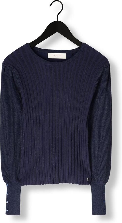 NUKUS Dames Truien & Vesten Mulberry Pullover Lurex Donkerblauw - Foto 3