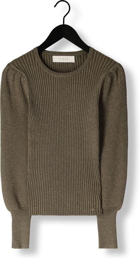 NUKUS Dames Truien & Vesten Mullberry Pullover Lurex Groen - Foto 3