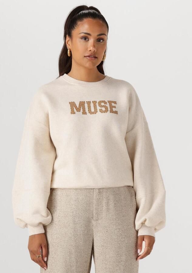 NUKUS Dames Truien & Vesten Muse Pullover Beige - Foto 4