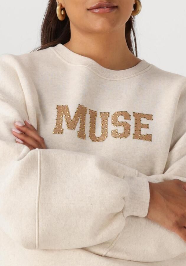 NUKUS Dames Truien & Vesten Muse Pullover Beige - Foto 2