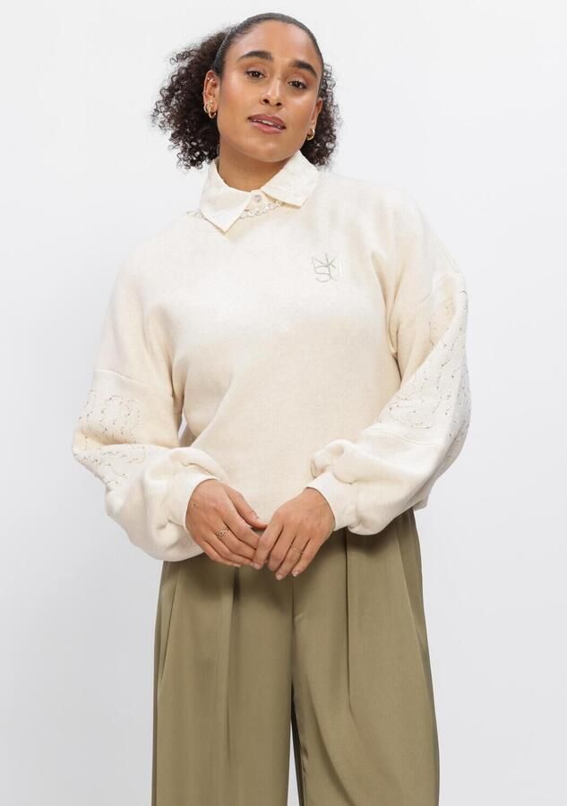 NUKUS Dames Truien & Vesten Rami Pullover Creme