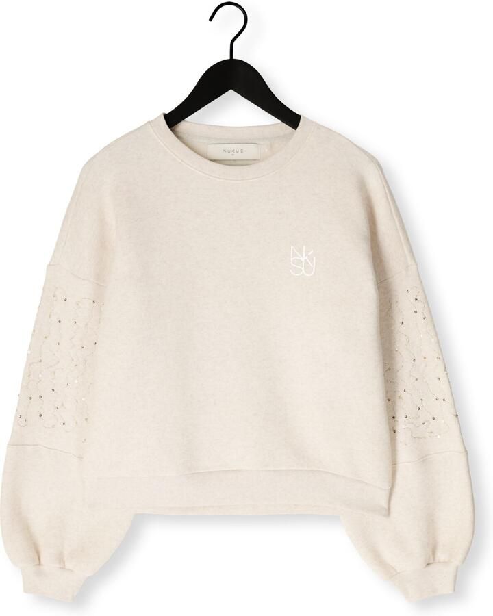 NUKUS Dames Truien & Vesten Rami Pullover Creme - Foto 2