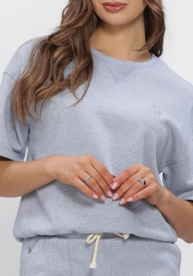 NUKUS Dames Truien & Vesten Roos Pullover Lurex Lichtblauw - Foto 3