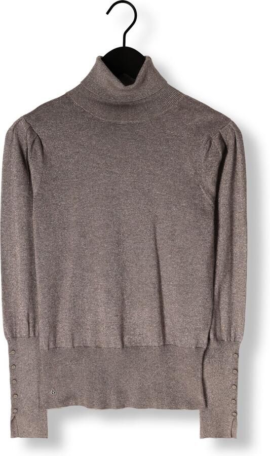 NUKUS Dames Truien & Vesten Sylvia Pullover Lurex Taupe - Foto 3