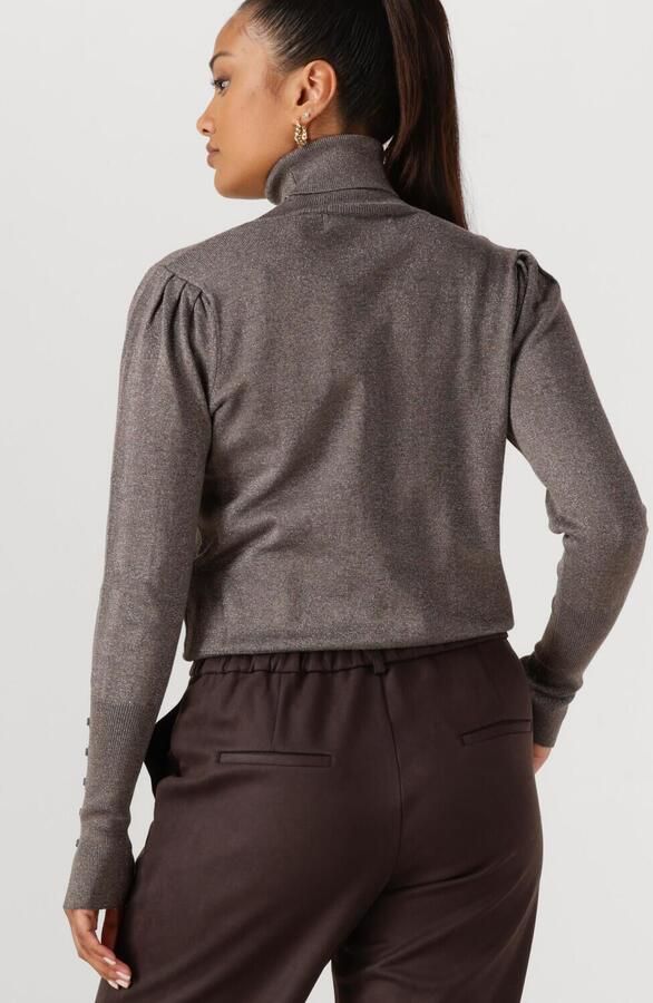 NUKUS Dames Truien & Vesten Sylvia Pullover Lurex Taupe - Foto 2