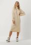 OBJECT Dames Jurken Abbie L s Knit Dress Beige - Thumbnail 1
