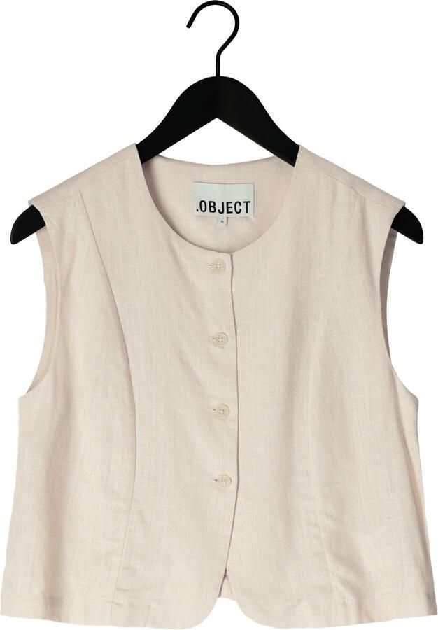 OBJECT Dames Blazers Objaya S l Re Vest 138 Beige - Foto 2