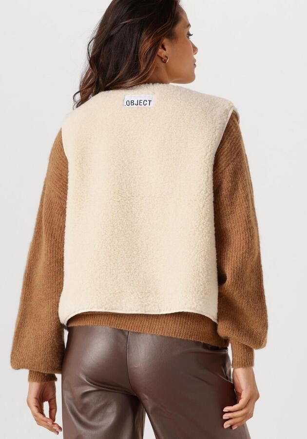 OBJECT Dames Blazers Objella New Waistcoat Creme - Foto 2