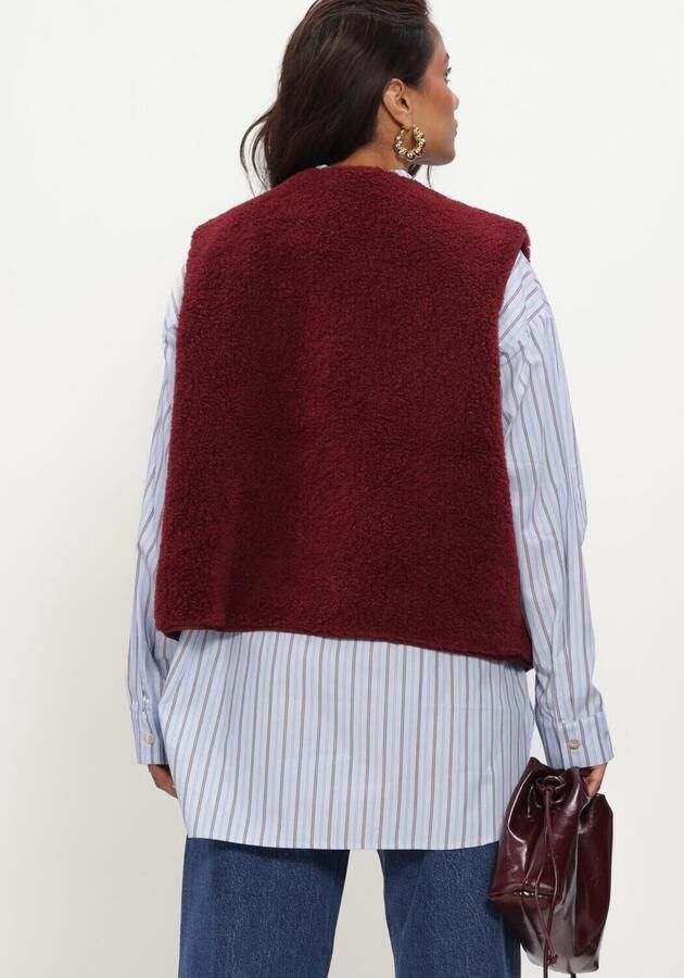 OBJECT Dames Blazers Objella Waistcoat Noos Bordeaux - Foto 3