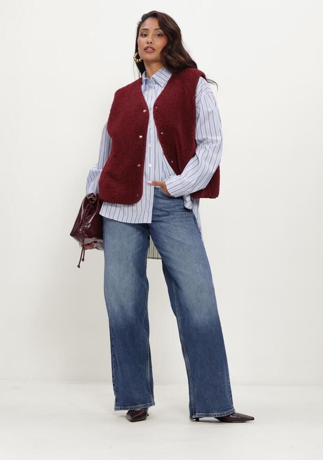 OBJECT Dames Blazers Objella Waistcoat Noos Bordeaux - Foto 2