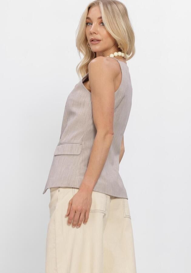 OBJECT Dames Blazers Objivalo Sl Rewaistcoat Beige - Foto 2