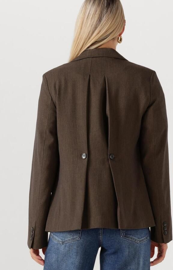 OBJECT Dames Blazers Objkara L s Lo Blazer Bruin - Foto 3
