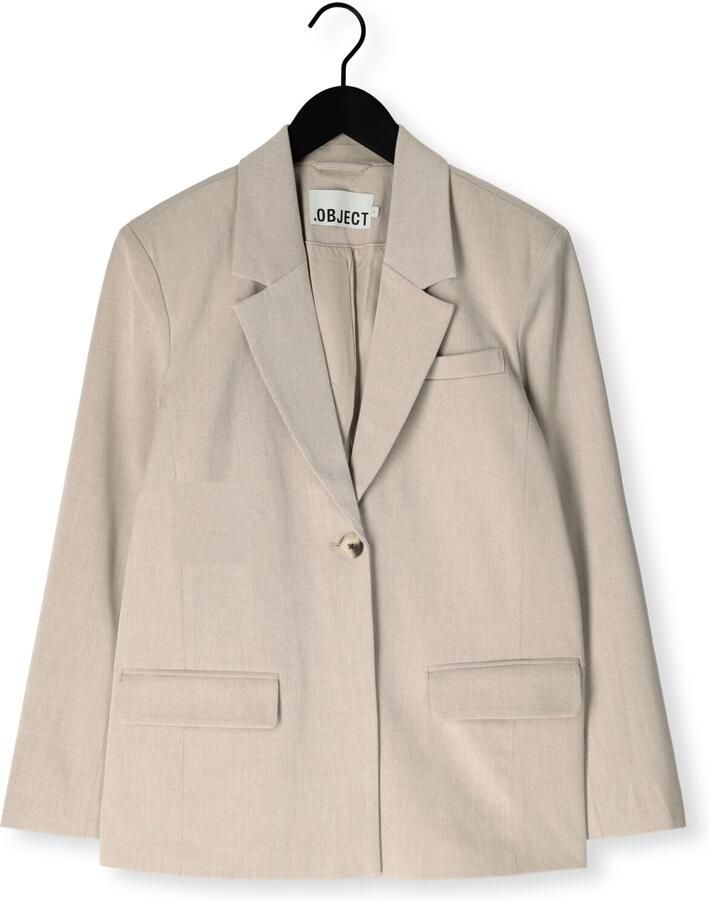 OBJECT Dames Blazers Objlisa Lo Blazer Beige - Foto 2