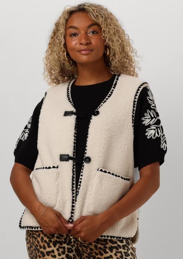 OBJECT Dames Blazers Objpauline Waistcoat Gebroken Wit - Foto 4