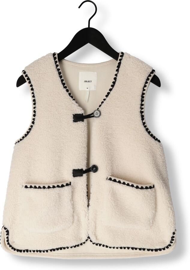 OBJECT Dames Blazers Objpauline Waistcoat Gebroken Wit