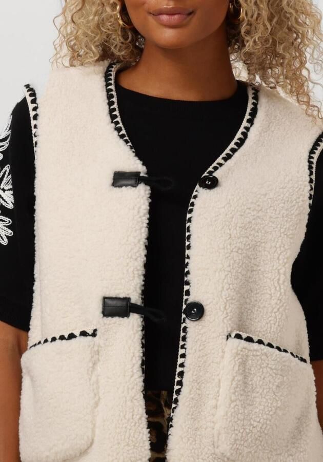 OBJECT Dames Blazers Objpauline Waistcoat Gebroken Wit - Foto 3