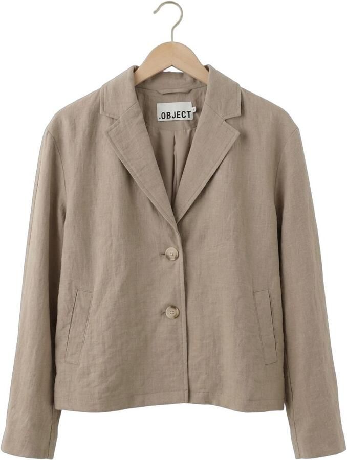 OBJECT Dames Blazers Objrini Lo Blazer Beige - Foto 2