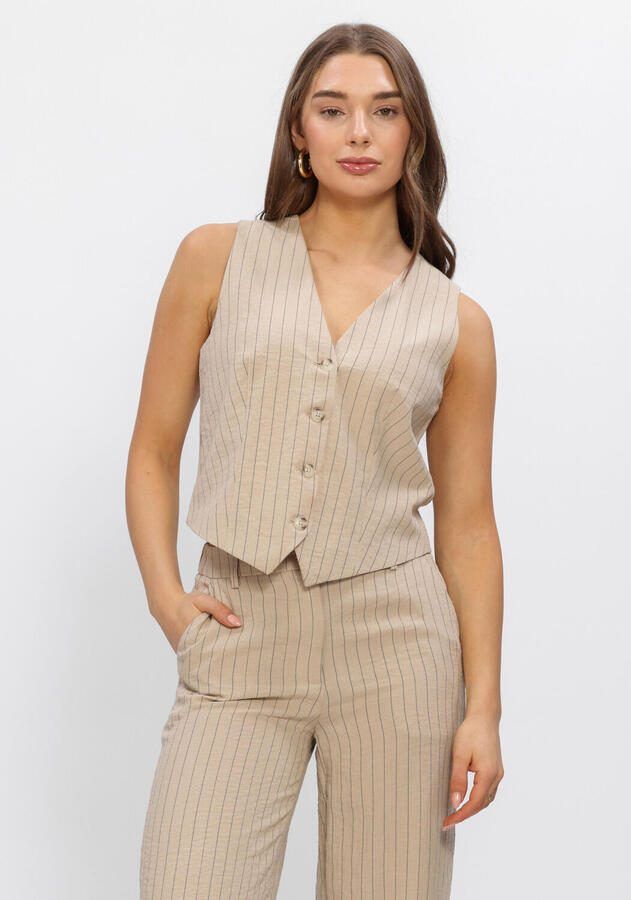 OBJECT Dames Blazers Objrini Re Waistcoat Beige