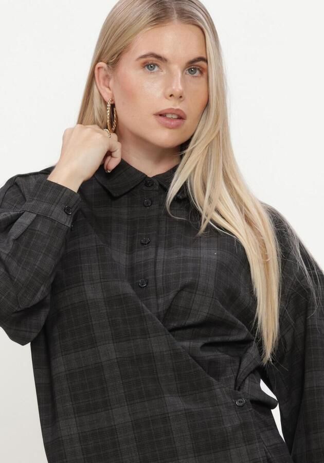OBJECT Dames Blouses Objdiena L s Re Shirt Antraciet - Foto 4