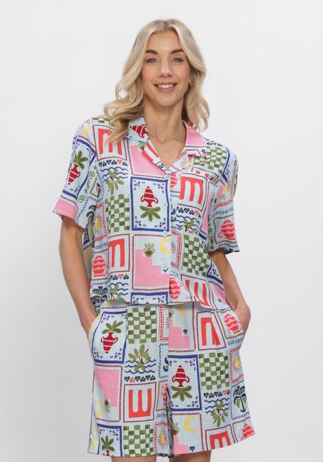 OBJECT Dames Blouses Objedie S s Re Shirt Multi