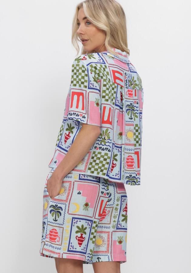 OBJECT Dames Blouses Objedie S s Re Shirt Multi - Foto 3