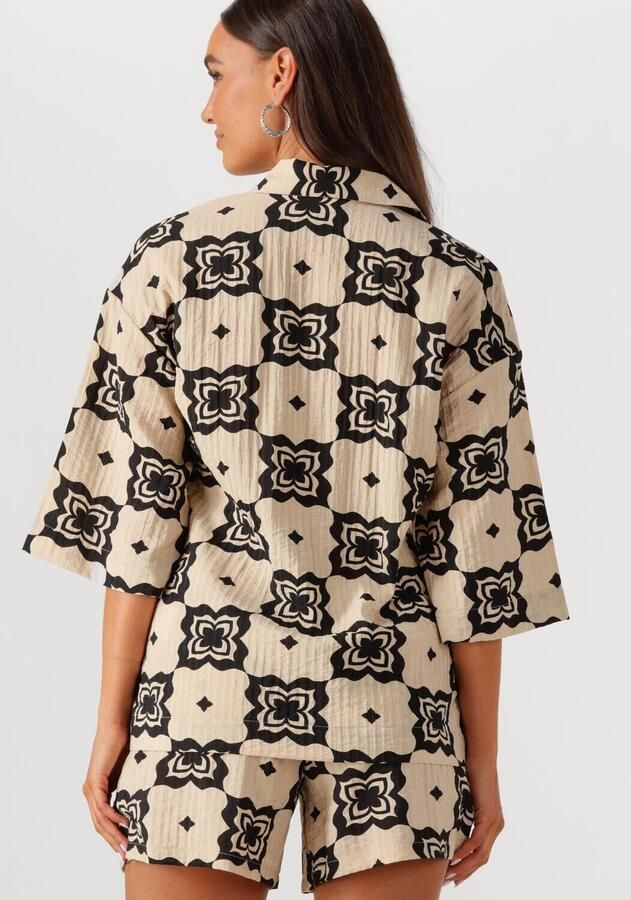 OBJECT Dames Blouses Objella 3 4 Shirt 138 Beige - Foto 2