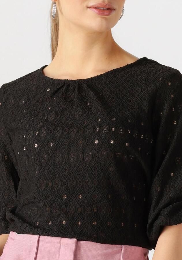 OBJECT Dames Blouses Objlaila 3 4 Re Top Zwart - Foto 2