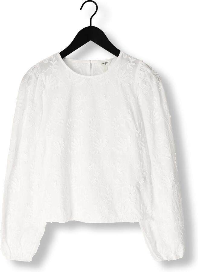 OBJECT Dames Blouses Objmya Re L s Top 137 Wit