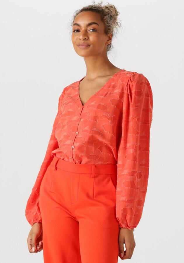 Object Rode Elegante Blouse voor Vrouwen Red Dames - Foto 4