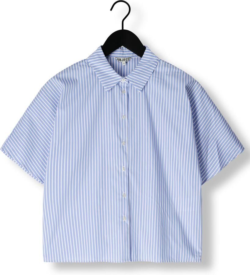 OBJECT Dames Blouses Objtutta 2 4 Lo Shirt Div Lichtblauw