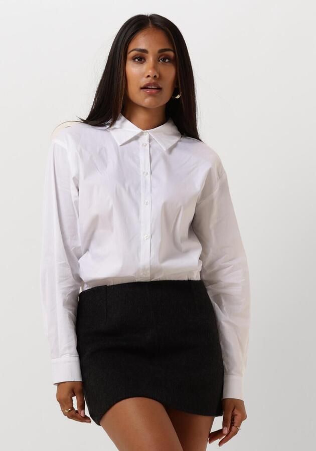 OBJECT Dames Blouses Objtutta Lo L s Shirt Wit - Foto 4