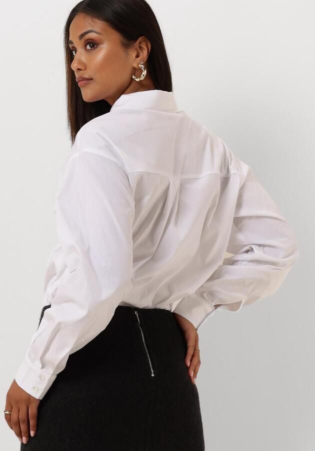 OBJECT Dames Blouses Objtutta Lo L s Shirt Wit - Foto 2