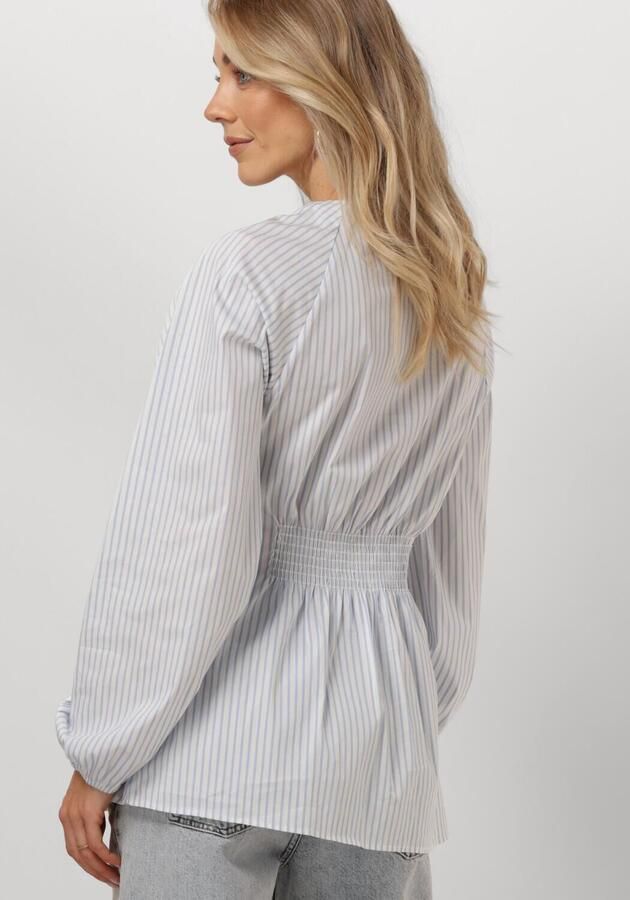 OBJECT Dames Blouses Objtutta Sculpture Fit Ls Shirt D Div Blauw - Foto 2