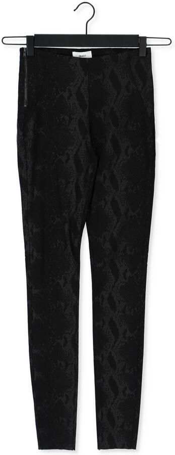 Object Dames Broeken Belle Mw Coated Legging Black Dames - Foto 2