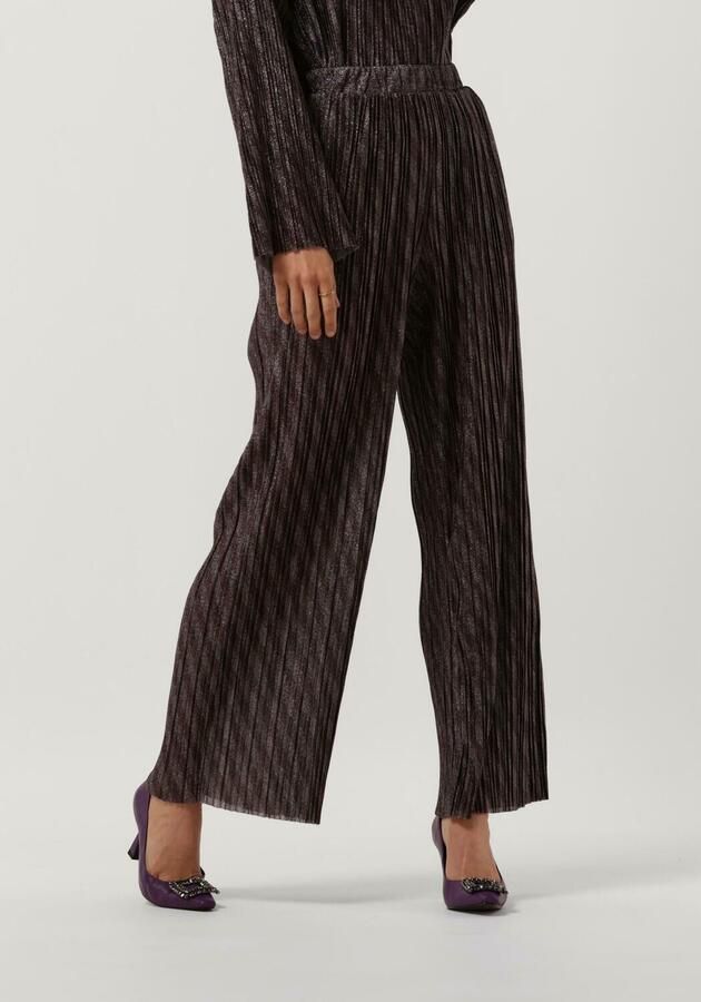 Object Dames Broeken Lux Hw Pants 124 Black Dames - Foto 3