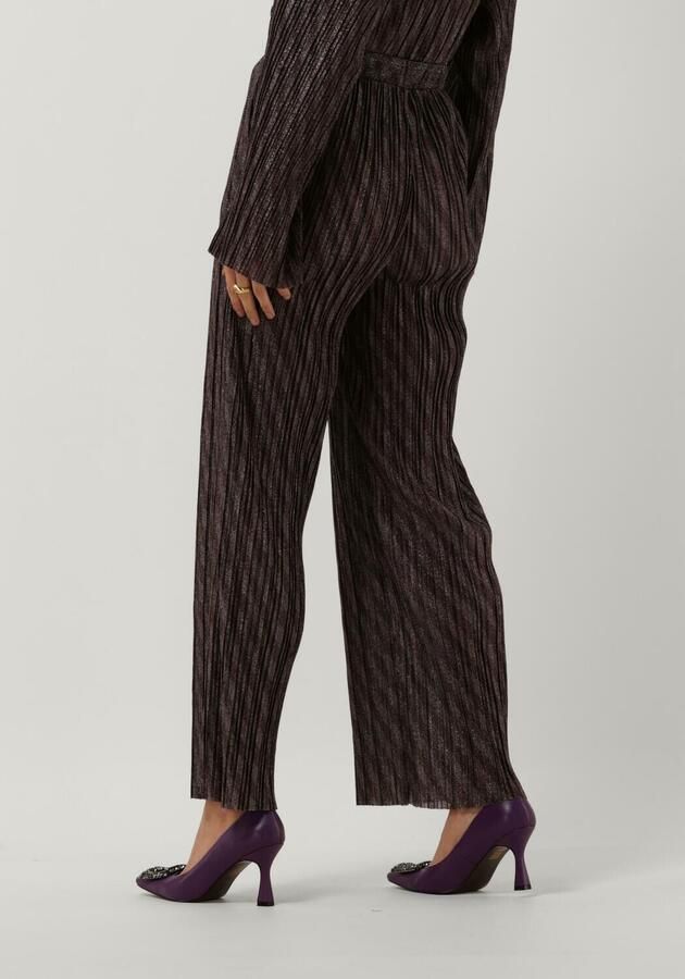 Object Dames Broeken Lux Hw Pants 124 Black Dames