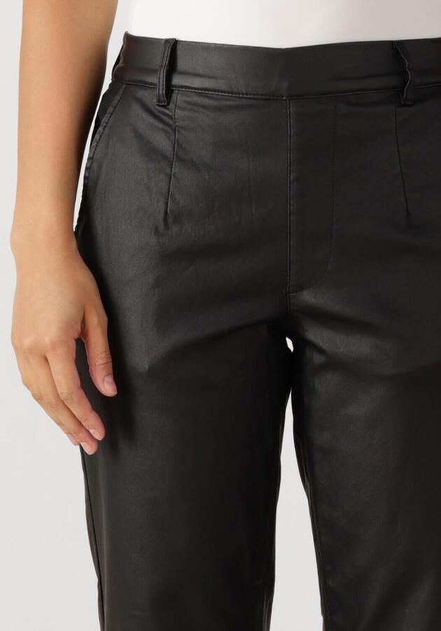OBJECT Dames Broeken Objbelle Lisa Coated Pant Noos Zwart - Foto 2