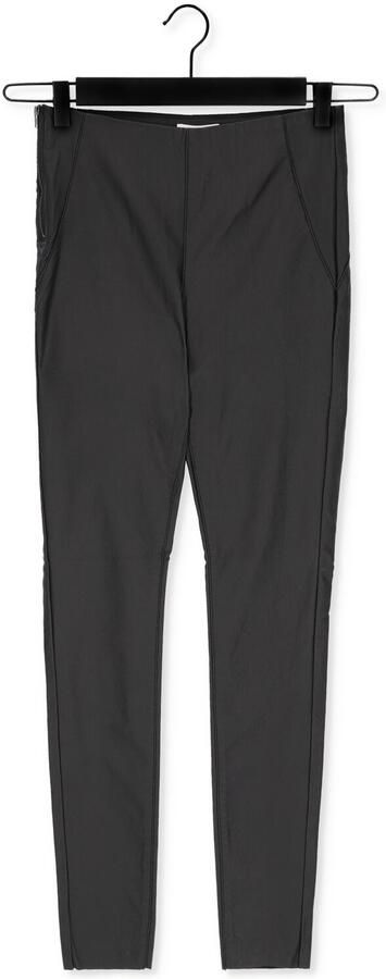 OBJECT Dames Broeken Objbelle Mw Coated Leggings No Zwart - Foto 3