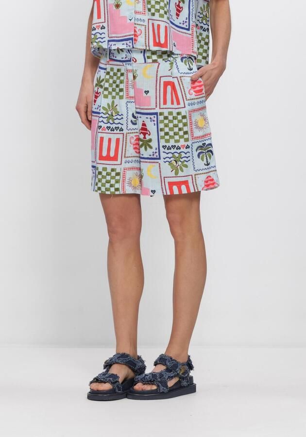 OBJECT Dames Broeken Objedie H w Shorts Multi