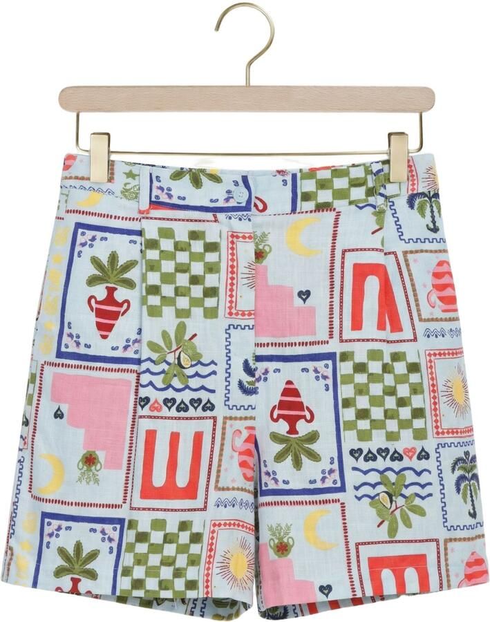 OBJECT Dames Broeken Objedie H w Shorts Multi - Foto 2