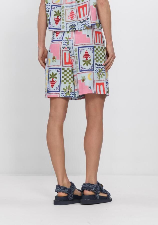 OBJECT Dames Broeken Objedie H w Shorts Multi - Foto 3
