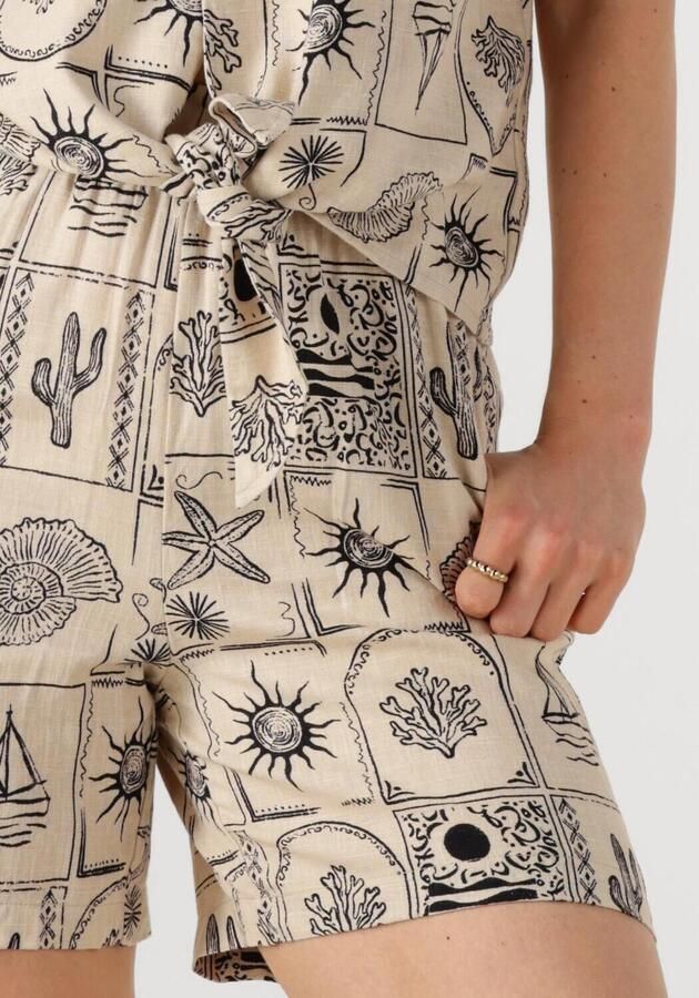 OBJECT Dames Broeken Objember Hw Shorts 139 Beige - Foto 3