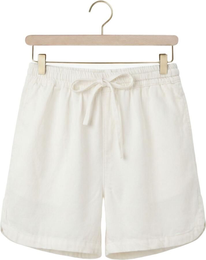 OBJECT Dames Broeken Objframe Re Mw Shorts Gebroken Wit - Foto 2