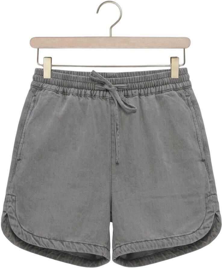 OBJECT denim straight regular waist short grey denim - Foto 2