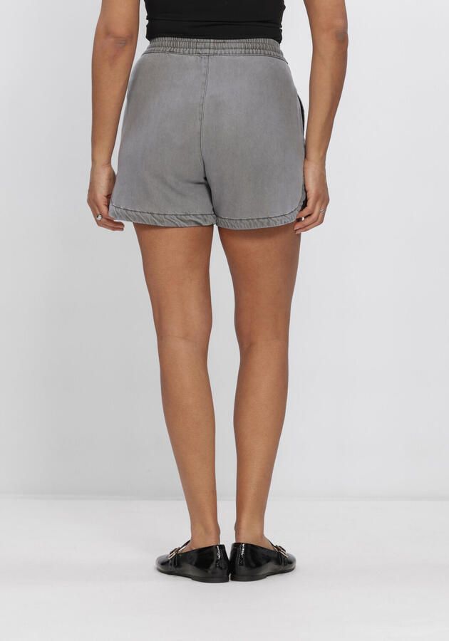 OBJECT denim straight regular waist short grey denim - Foto 3