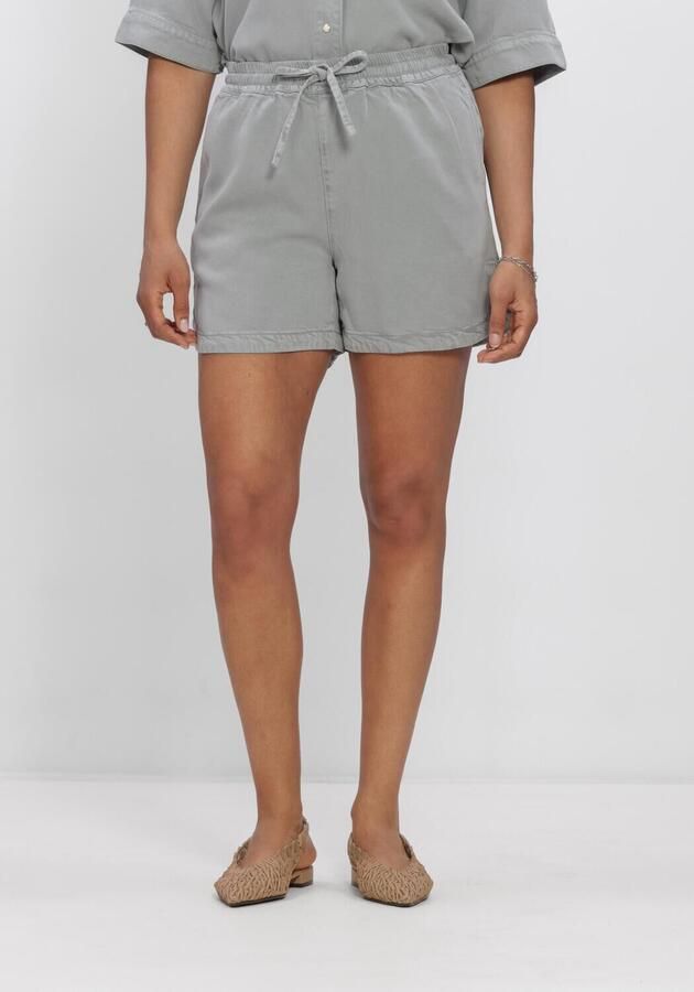 OBJECT Dames Broeken Objframe Re Mw Shorts Noos Lichtgrijs