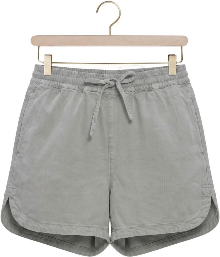 OBJECT Dames Broeken Objframe Re Mw Shorts Noos Lichtgrijs - Foto 2